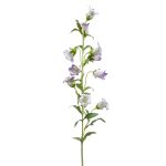 Campanule artificielle DAIKI, violet-blanc, 90cm