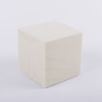 ®mosy Cube de mousse floral GABRIO pour fleurs artificielles, crème, 12x12x12cm