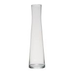Vase décoratif étroit SYRMA en verre, transparent, 30cm, Ø8cm