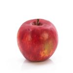 Pomme artificielle ADAM, rouge, 7,5cm, Ø8cm