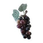 Fruit artificiel raisin SHEBEI, noir-violet