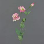 Lisianthus artificiel NOWA, rose, 80cm, Ø7cm