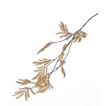 Branche de cèdre artificielle ERRIS, jaune-rouge, 85cm