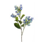 Hortensia artificiel ALAZNE, bleu, 75cm