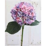 Hortensia artificiel THABEA, rose-violet, 65cm