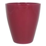 Vase décoratif TEHERAN PALAST en céramique, rouge vin, 17cm, Ø13,5cm