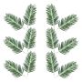 Feuilles de cocotier en plastique CHESTER, 12 pcs, 105cm