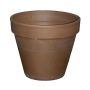 Pot de fleurs en terre cuite DUNARI, marron, 12cm, Ø13cm
