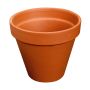 Pot de terre cuite DUNARI, 12cm, Ø13cm