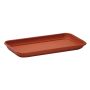 Soucoupe pour jardinière rectangulaire URMINA en plastique, terracotta, 57x16x3cm