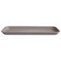 Soucoupe pour jardinière rectangulaire URMINA en plastique, taupe, 37x16x3cm