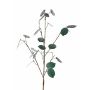 Branche décorative Lunaria LOUDIAS, vert pétrole, 90 cm