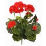 Géranium artificiel MIA sur piquet, rouge, 35cm, Ø6-9cm