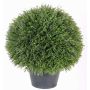 Boule de cyprès artificielle SIMONA, en cache-pot, vert, 45cm, Ø40cm