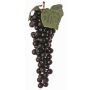 Grappe de raisin artificielle CANDELA, bleu, 30cm, Ø10cm