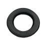OASIS® Black Ideal Mousse florale humide en forme d'anneau , coupe en papier recyclé Biolit, noir, 5,5cm, Ø39cm