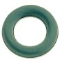 OASIS® Ideal Mousse florale humide en forme d'anneau dans une coupe en papier composite, vert, 3,5cm, Ø25cm