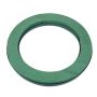 OASIS® Mousse florale humide en forme de couronne dans une coupe en papier composite Naylor Base, picots antidérapants, vert, 5cm, Ø30cm
