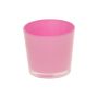 Pot de fleurs ALENA, en verre, couleur erica, 12,5cm, Ø13,3cm