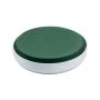 OASIS® Mousse florale humide dans une coupe pour des compositions florales, coupe en plastique, vert-blanc, 4cm, Ø20cm