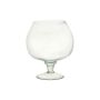 Grand verre à cognac EGBERTINE sur pied, recyclé, transparent, 26 cm, Ø 22,5 cm