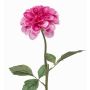 Fleur artificielle dahlia TOWMER, collection Eco, rose vif, 55 cm