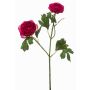 Branche décorative Renoncule FLORANCE, rose foncé, 45 cm