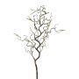 Branche artificielle Noisetier STERNLY avec des chatons, vert-brun, 70cm