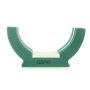 OASIS® Mousse florale humide avec un support pour une urne, fleurs de deuil, fond en mousse rigide de polystyrène, vert, 57x12x32cm