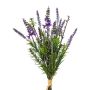 Bouquet de fleurs artificielles Lavande CURBA, lilas, 35cm