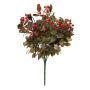 Fausse gaultheria BARINA avec des baies, piquet, rouge, 35cm