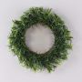 Couronne décorative de romarin DOMINIQUE, vert, Ø40cm