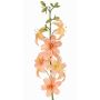 Lys artificiel LABRICKA, jaune-rose, 100 cm, Ø 9 cm