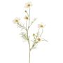 Branche artificielle de panier décoratif PONGAU, blanche, 70 cm, Ø 5-7 cm