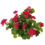Fleur artificielle de géranium MIA sur tige, rose, 40 cm, Ø 5-8 cm