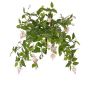 Fuchsia artificiel KROUSIA, tige, blanc-rose, 30 cm, Ø 5 cm