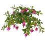 Fuchsia artificiel KROUSIA, tige, rose-violet, 30 cm, Ø 5 cm
