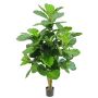 Ficus Lyrata artificiel APOKO, troncs naturels, vert, 170 cm