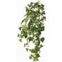 Lierre artificiel suspendu ARJANA, tige d'insertion, difficilement inflammable, vert-blanc, 75cm