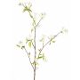 Branche de fleurs de poirier décorative CLIVE, fleurs, blanc, 115cm