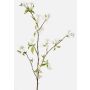 Branche de fleurs de poirier décorative CLIVE, fleurs, blanc, 115cm