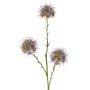 Branche d'Allium artificielle ZEBU, lilas, 65cm, Ø7cm
