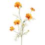 Branche décorative artificielle PONGAU, orange, 70cm, Ø5-7cm