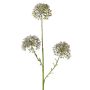 Branche décorative d'allium ALIKIO, bleue, 65 cm, Ø 7 cm