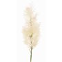 Branche décorative de radera RADERAS avec fleurs, crème, 70 cm, Ø 10 cm