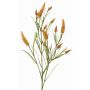 Branche décorative Trèfle EUTIN avec des fleurs, orange-vert, 80cm, Ø1,5-2cm