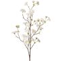 Branche artificielle Pêcher ornemental KENZUN, fleurs, blanc, 110cm