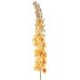 Bougie artificielle en velours UCHANA, jaune-or, 110 cm, Ø 7 cm