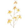 Branche décorative en velours « Gloriosa » NESTOS, jaune-or, 110 cm