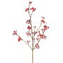 Branche artificielle de sorbier HARMONIA, baies rouges, 80 cm